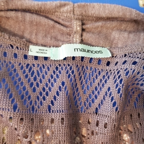 Maurices Cardigan,  sz L - Picture 7 of 9